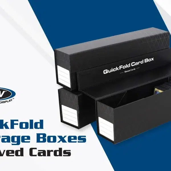 BCW QuickFold Card Boxes for Sleeved Cards 3 Pack