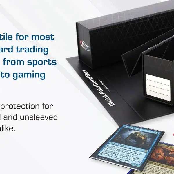 BCW QuickFold Card Boxes for Sleeved Cards 3 Pack