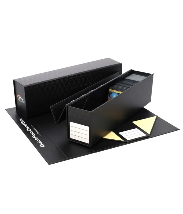 BCW QuickFold Card Boxes for Sleeved Cards 3 Pack