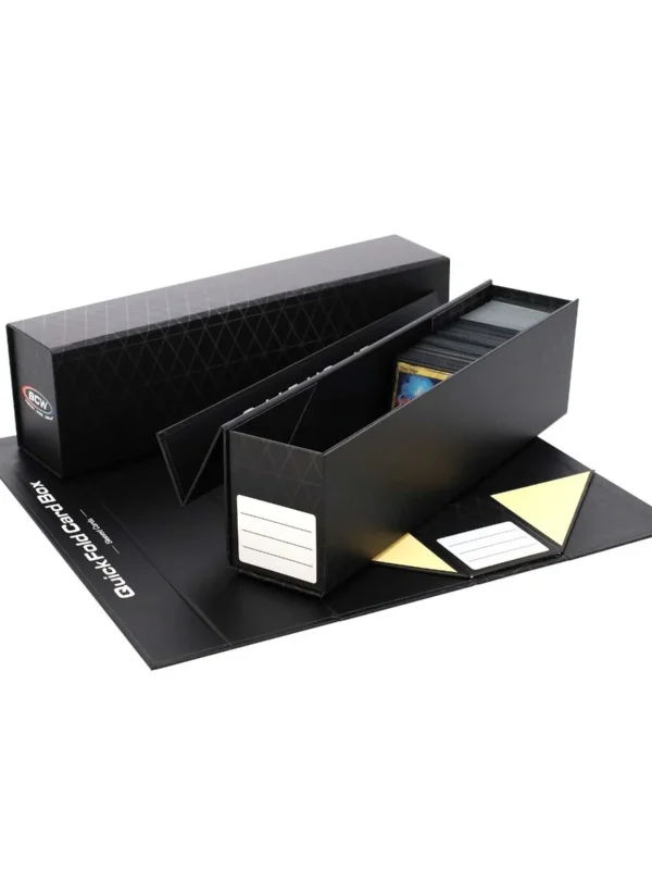 BCW QuickFold Card Boxes for Sleeved Cards 3 Pack