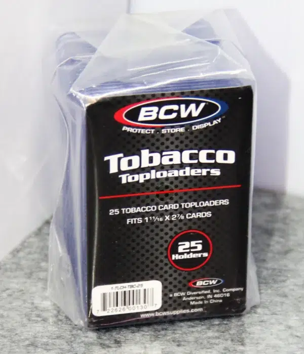 BCW Tobacco Card Toploaders