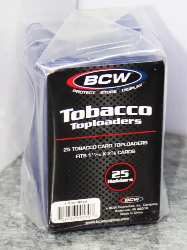 BCW Tobacco Card Toploaders