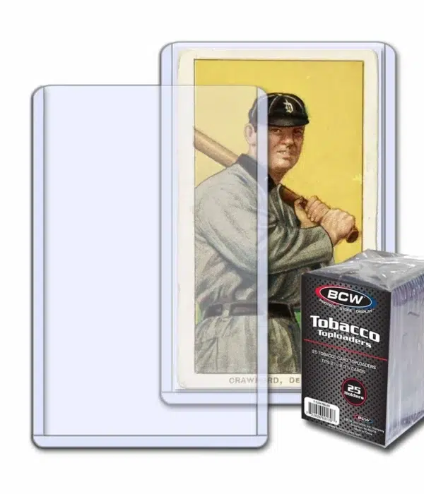 BCW Tobacco Card Toploaders