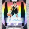 2017-18 Jarrett Allen #154 Panini Prizm Silver Prizm Autograph RC