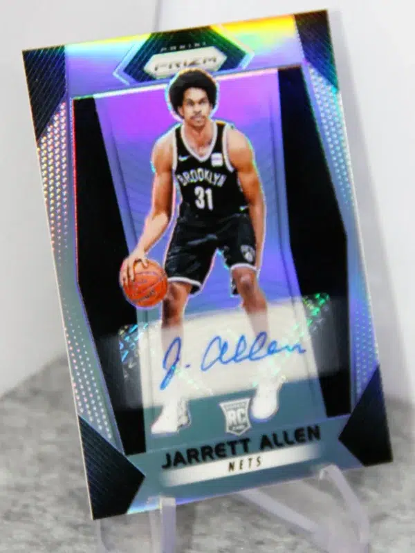2017-18 Jarrett Allen #154 Panini Prizm Silver Prizm Autograph RC
