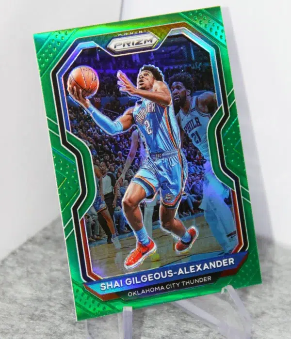 2020-21 Shai Gilgeous-Alexander #118 Panini Prizm Green Prizm