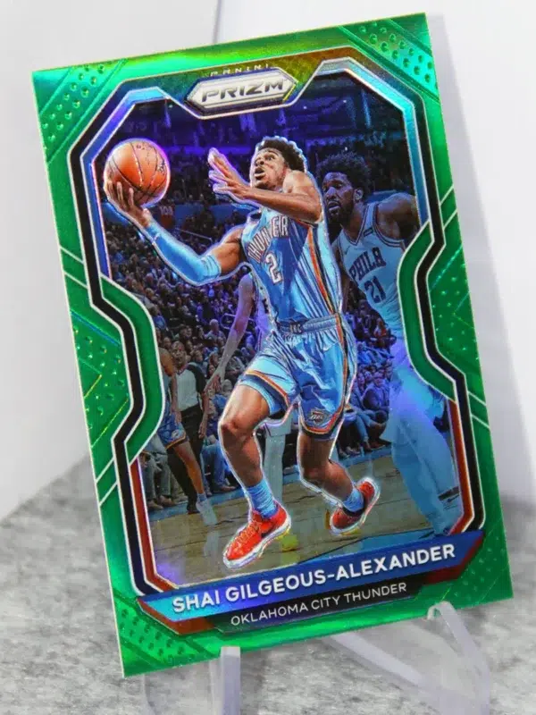 2020-21 Shai Gilgeous-Alexander #118 Panini Prizm Green Prizm
