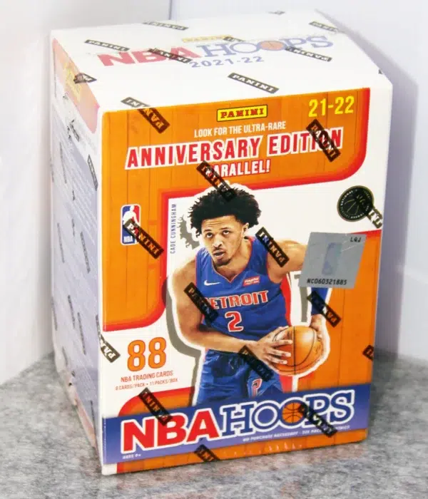 2021-22 Panini NBA Hoops Basketball Blaster Box - Sealed