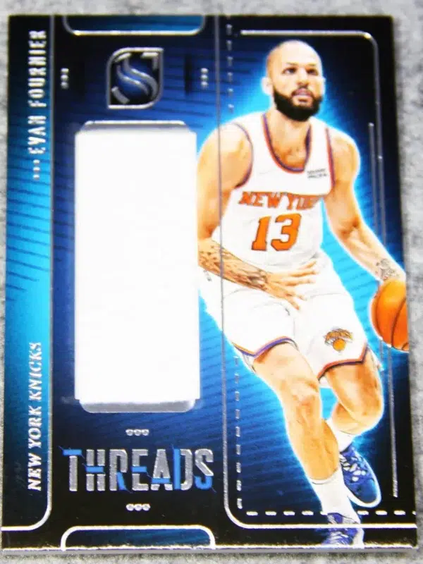 2024-24 Evan Fournier #THR-EVN Panini Silhouette Threads