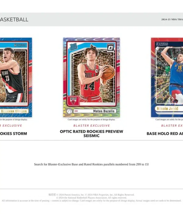 2024-25 Panini Donruss NBA Basketball Blaster Box - Sealed