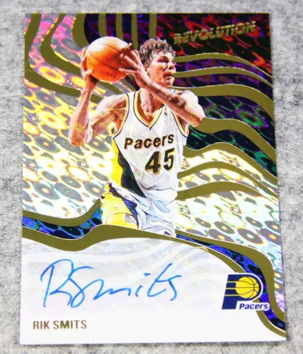2024-25 Rik Smits #RS-KRS Panini Revolution Signatures