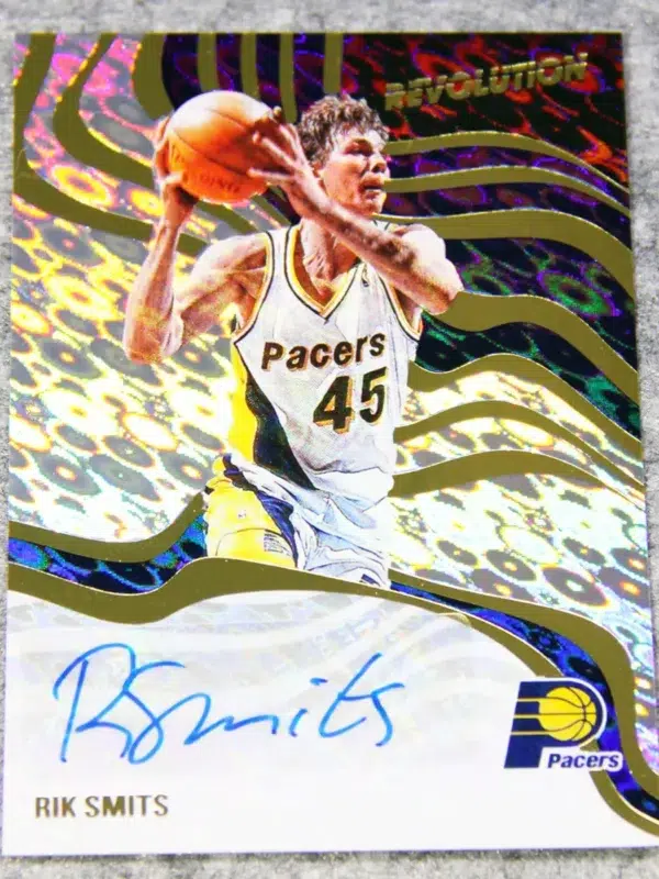 2024-25 Rik Smits #RS-KRS Panini Revolution Signatures