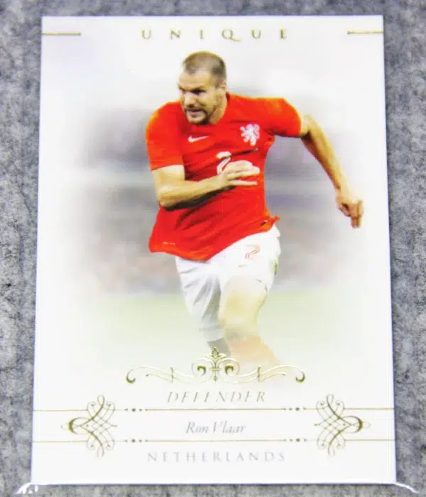 2015 Ron Vlaar #029 Futera Unique Defender