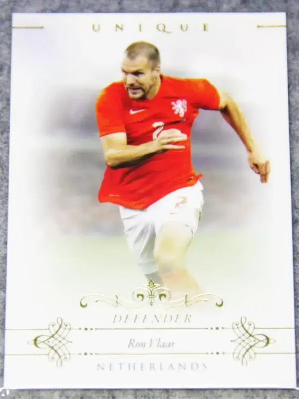 2015 Ron Vlaar #029 Futera Unique Defender