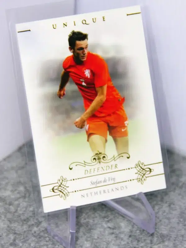 2015 Stefan de Vrij #008 Futera Unique Defender