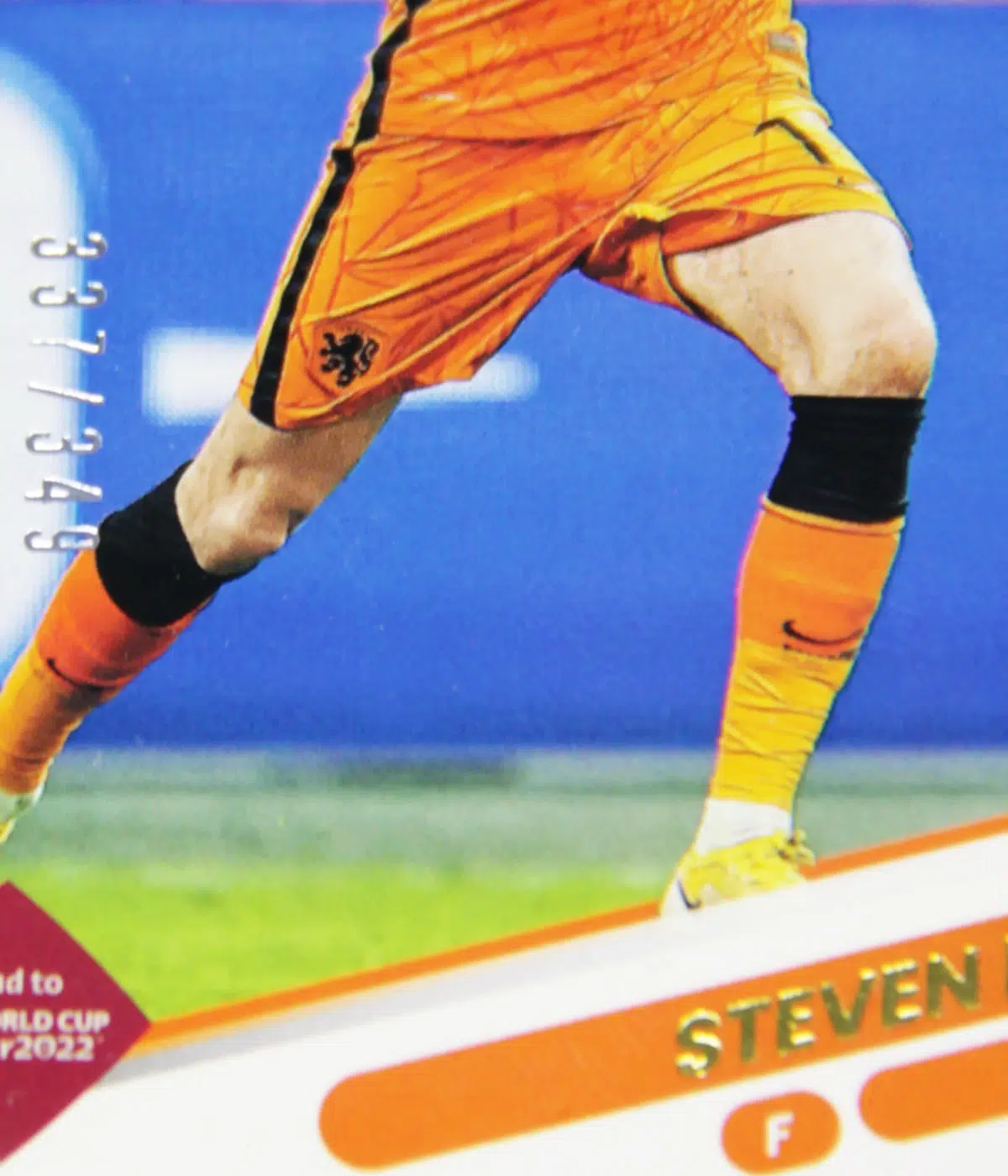 2021-22 Steven Berghuis #94 Panini Donruss Soccer Press Proof Gold /349