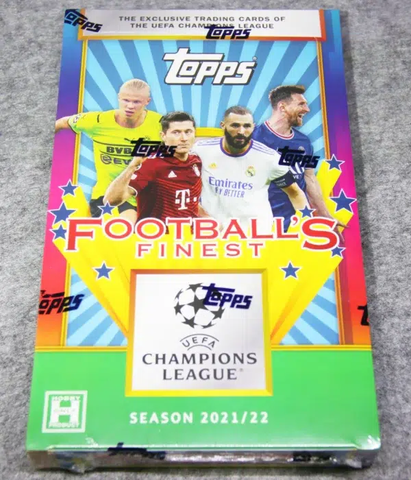 2021-22 Topps UEFA Champions League Finest Flashbacks Hobby Box - Sealed