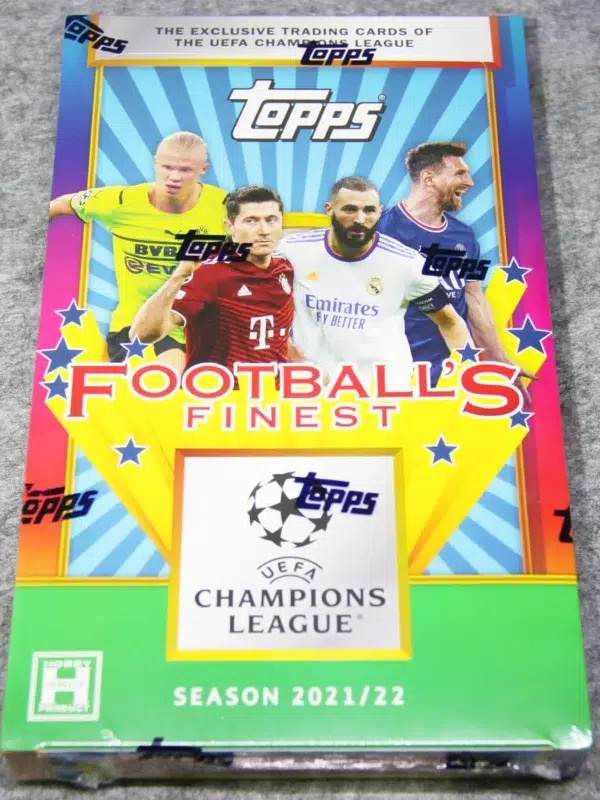 2021-22 Topps UEFA Champions League Finest Flashbacks Hobby Box - Sealed