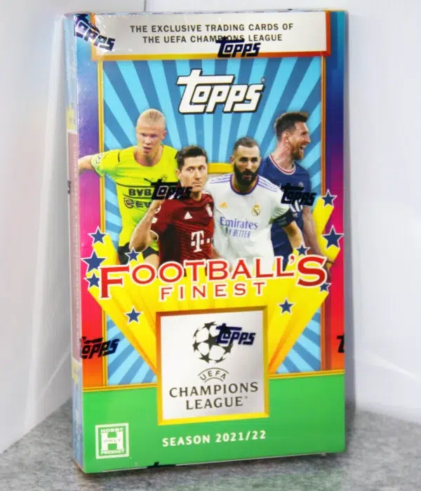2021-22 Topps UEFA Champions League Finest Flashbacks Hobby Box - Sealed