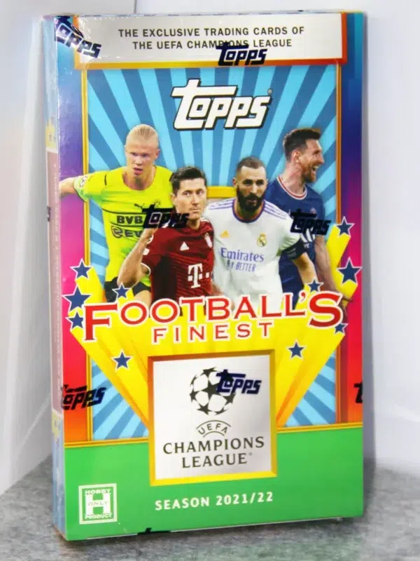 2021-22 Topps UEFA Champions League Finest Flashbacks Hobby Box - Sealed