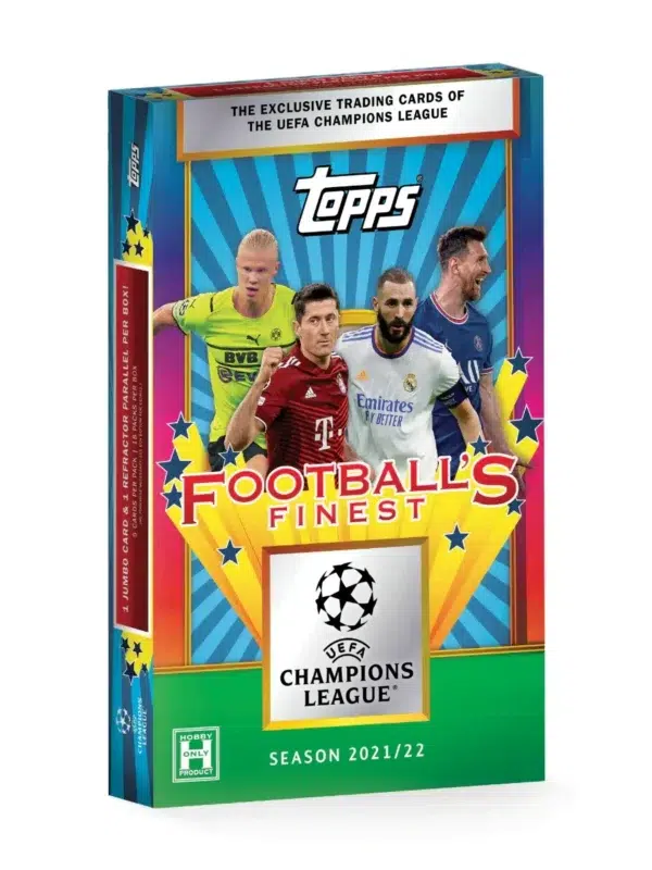 2021-22 Topps UEFA Champions League Finest Flashbacks Hobby Box - Sealed