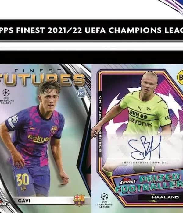 2021-22 Topps UEFA Champions League Finest Flashbacks Hobby Box - Sealed