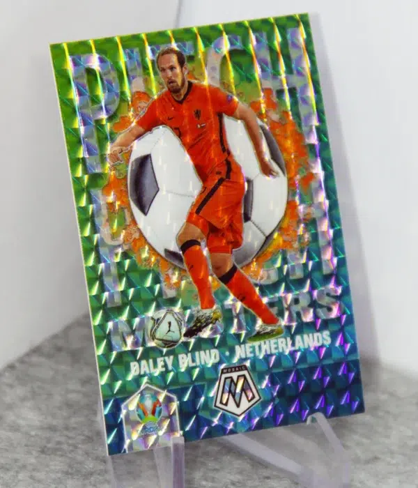 2021 Daley Blind #12 Panini Mosaic UEFA Euro 2020 Soccer Pitch Masters Silver Prizm