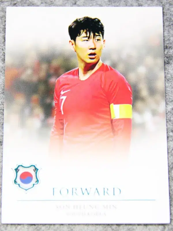 2021 Son Heung-min #069 Futera Unique Football Forward Turquoise /85