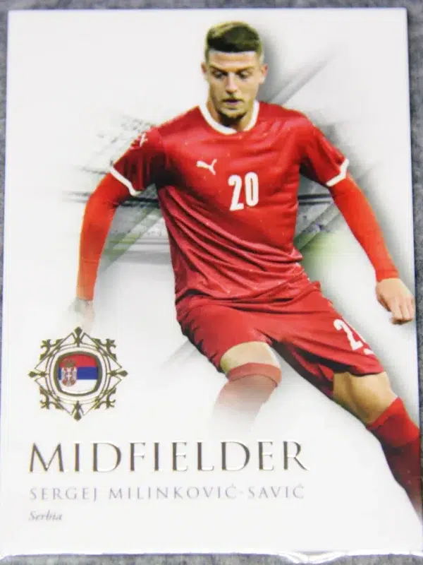 2022 Sergej Milinkovic-Savic #048 Futera Unique Midfielder