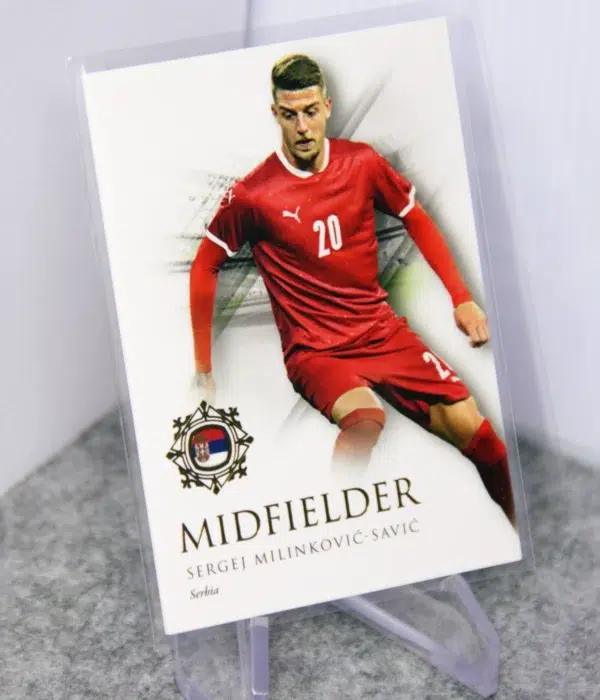 2022 Sergej Milinkovic-Savic #048 Futera Unique Midfielder