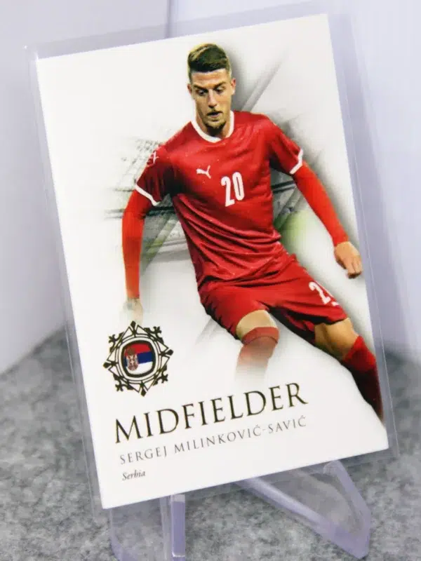 2022 Sergej Milinkovic-Savic #048 Futera Unique Midfielder