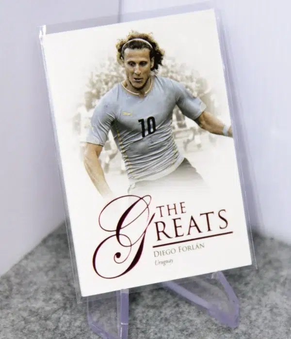 2023 Diego Forlan #110 Futera Unique Football The Greats Pink /55