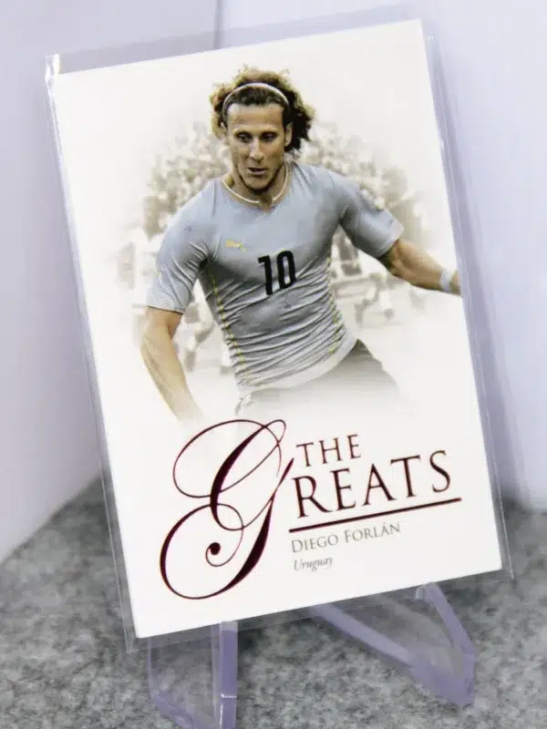 2023 Diego Forlan #110 Futera Unique Football The Greats Pink /55