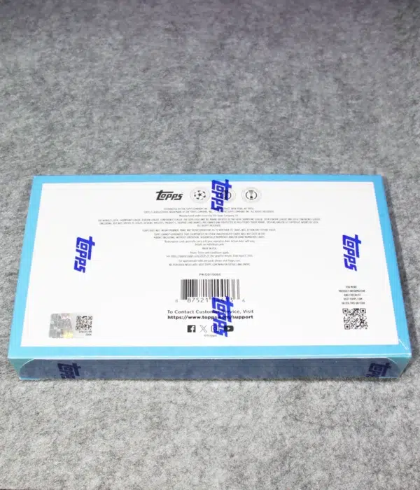 2024-25 Topps Chrome Merlin UEFA Club Competitions Soccer Hobby Box - Sealed