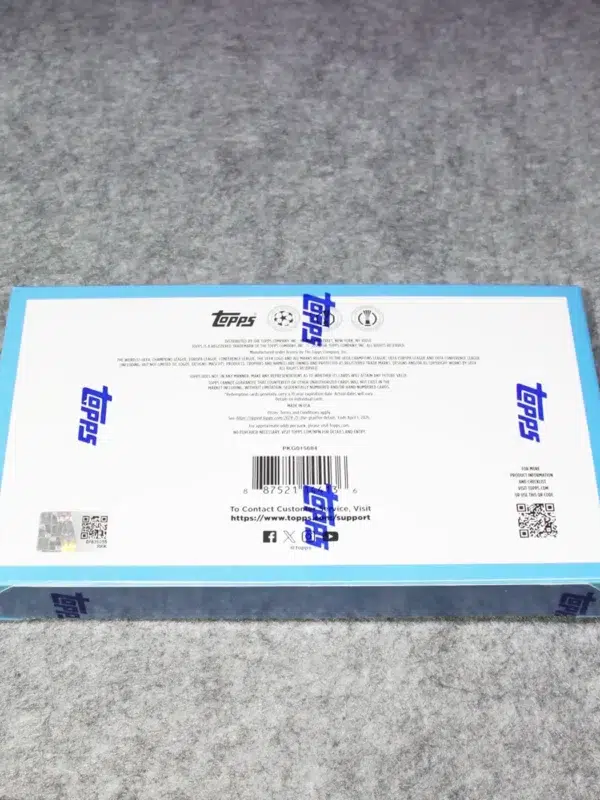 2024-25 Topps Chrome Merlin UEFA Club Competitions Soccer Hobby Box - Verzegeld