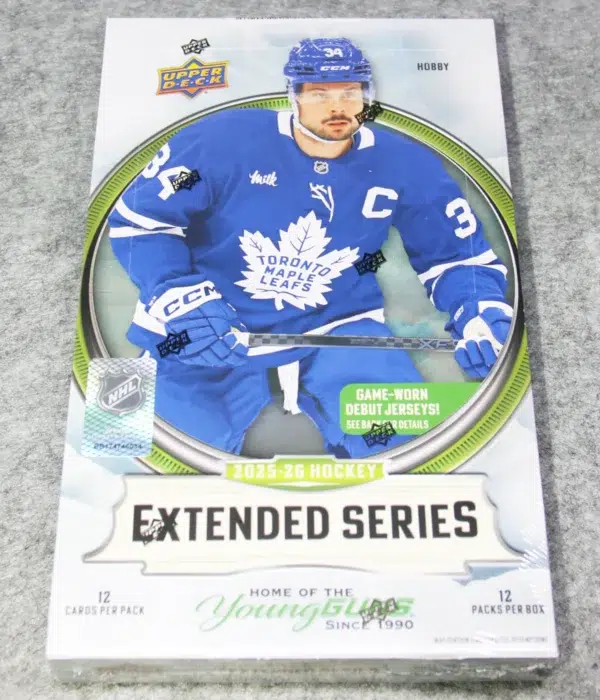 2025-26 Upper Deck Hockey Extended Series Hobby Box - Sealed