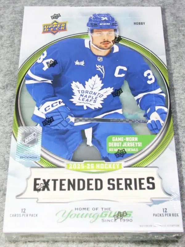 2025-26 Upper Deck Hockey Extended Series Hobby Box - Sealed