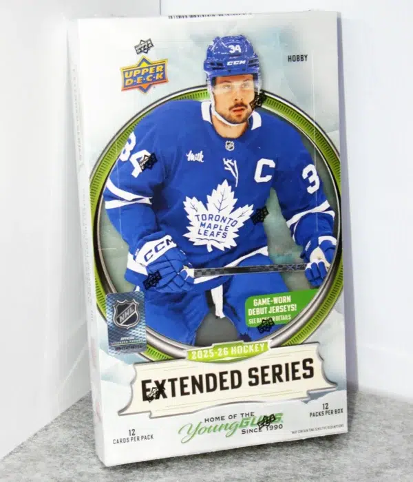 2025-26 Upper Deck Hockey Extended Series Hobby Box - Sealed