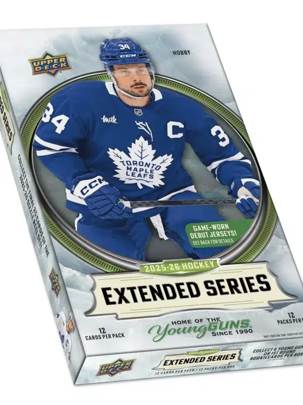 2025-26 Upper Deck Hockey Extended Series Hobby Box - Sealed