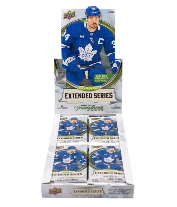 2025-26 Upper Deck Hockey Extended Series Hobby Box - Sealed