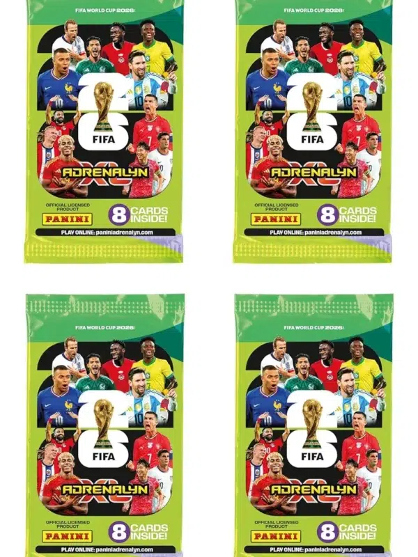 2026 Panini Adrenalyn XL FIFA Wereldkampioenschap voetbal - zakformaat blikje