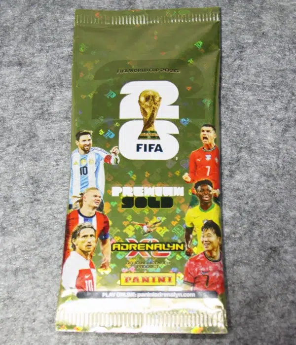 2026 Panini Adrenalyn XL FIFA World Cup Premium Gold Pack - Verzegeld