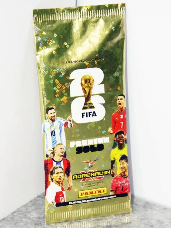 2026 Panini Adrenalyn XL FIFA World Cup Premium Gold Pack - Verzegeld