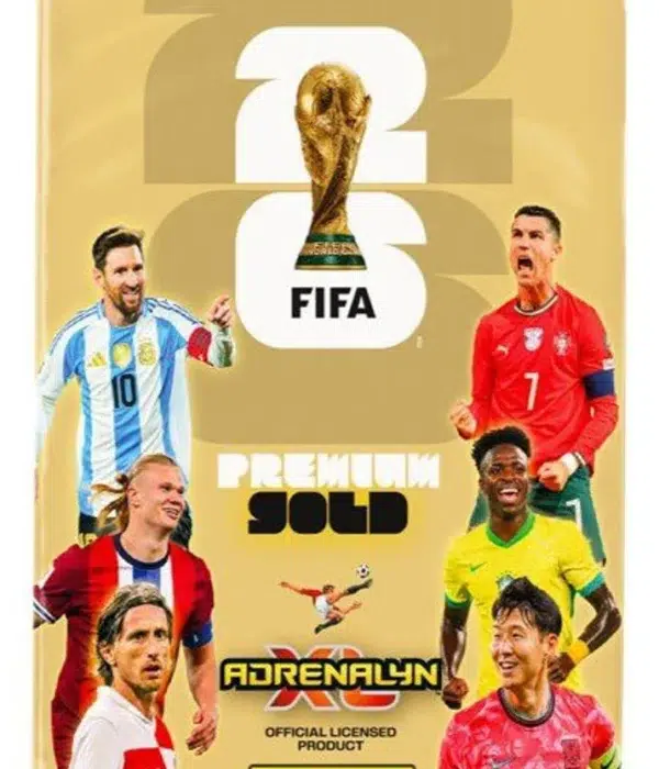 2026 Panini Adrenalyn XL FIFA World Cup Premium Gold Pack - Verzegeld