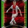 2016-17 Daley Sinkgraven #207 Panini Select Soccer Green Yellow Prizm