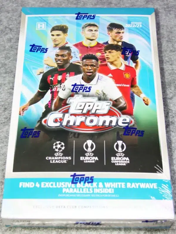 2022-23 Topps Chrome UEFA Club Competitions Hobby Lite Box - Verzegeld