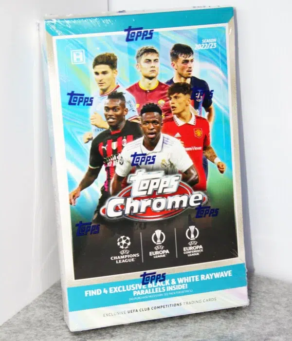 2022-23 Topps Chrome UEFA Club Competitions Hobby Lite Box - Sealed