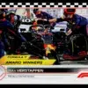 2022 Max Verstappen #196 Topps F1 Award Winners Checker Flag