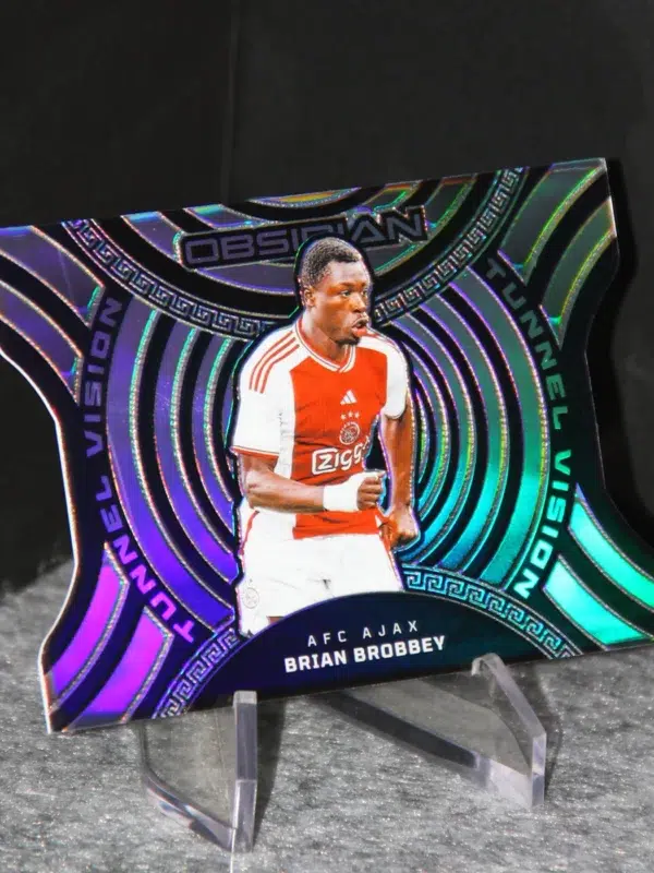 2023-24 Brian Brobbey #12 Panini Obsidian Tunnel Vision Die-Cut /120