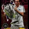 2023-24 Zinedine Zidane #5 Topps Stadium Club Chrome UCL Pink Red Electric